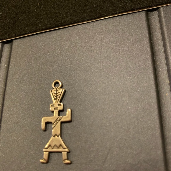 STERLING NATIVE AMERICAN WARRIOR CHARMS/PENDANTS - Picture 2 of 5